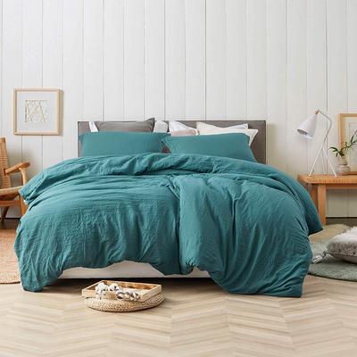 Coma Inducer Natural Loft Oversized Comforter Set - Ocean Depths Teal
