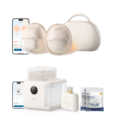 eufy Breast Pump S1 Pro & Baby Bottle Washer S1 Pro Bundle