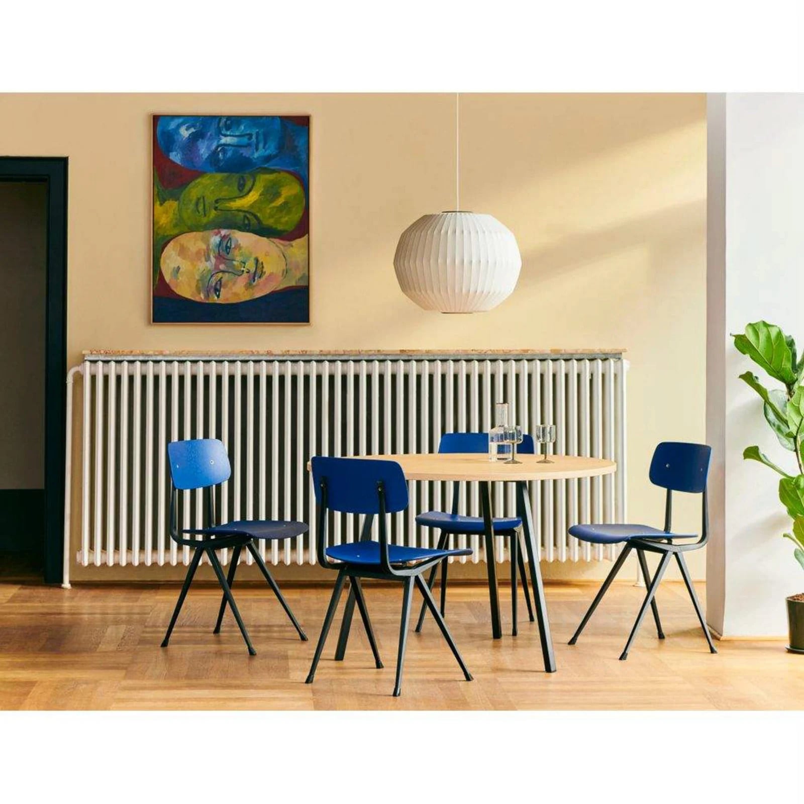 Herman Miller Nelson Angled Sphere Bubble hanglamp S - Kunststof