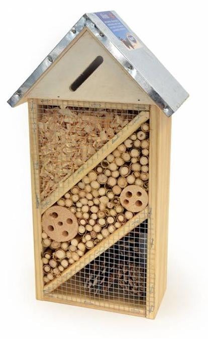 Duvo+ Insectenhotel Alvin Laroy Group B/D/H: 21 x 10 x 37 cm