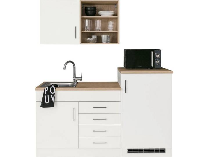KOCHSTATION Pantryküche KS-Mali, Breite 160 cm, mit E-Geräten