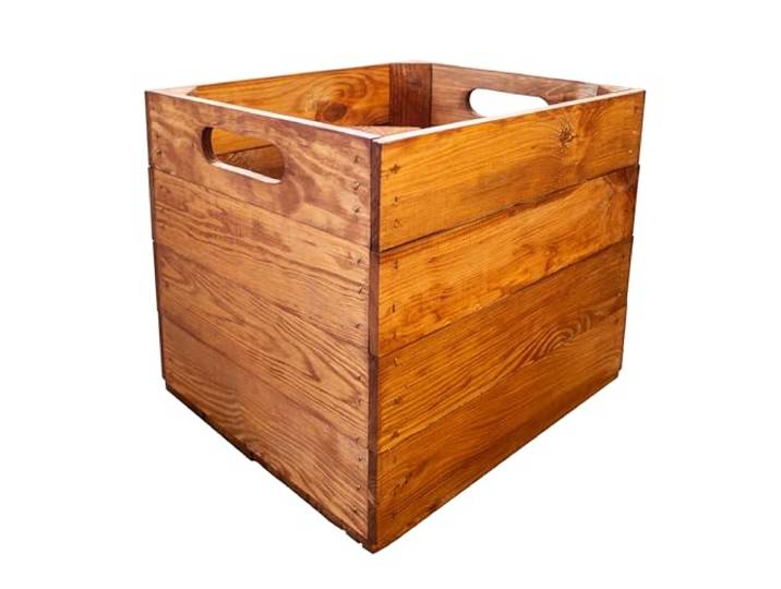 Kistenkolli Altes Land - Boîte de rangement en bois compatible avec toutes les étagères Kallax et Expidit - Caisse à fruits - Dimensions : 33 x 37\,5 x 32\,5 cm - Caisse d'insertion pour Kallax