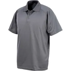 SPIRO Herren Sport Polo 'Aircool' S288X grey L