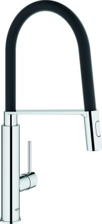 Grohe Concetto mélangeur de cuisine 31491000 chrome, douche professionnelle extractible