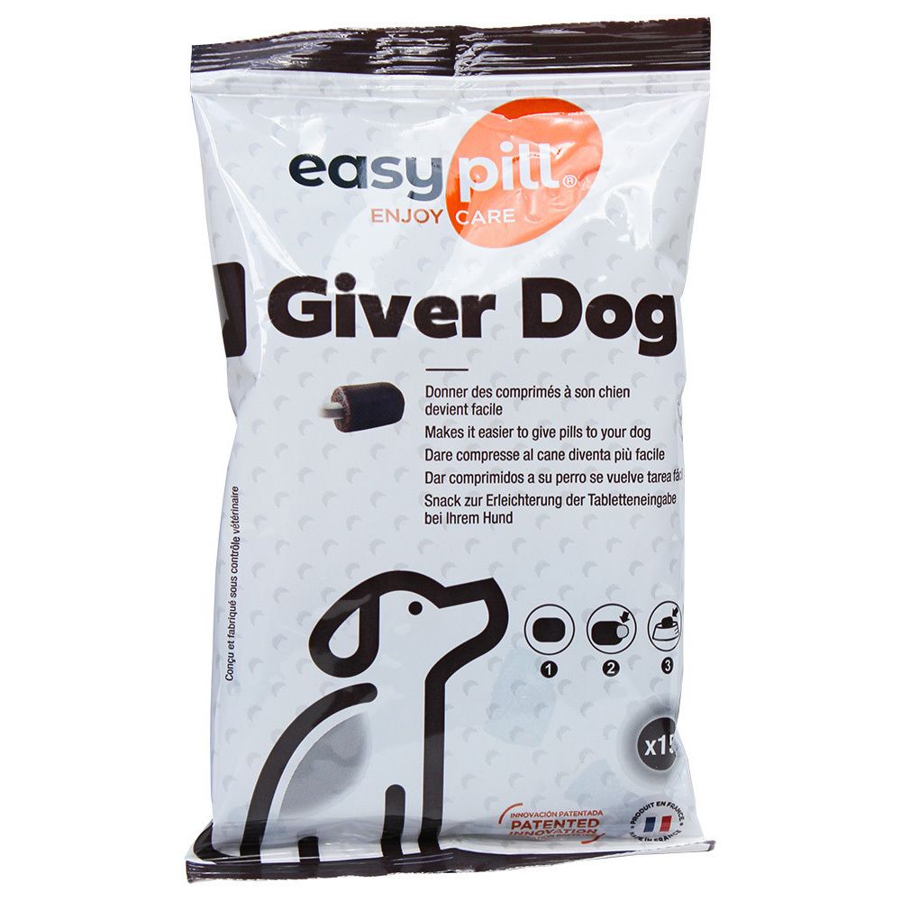 Alvetra EasyPill Giver Dog Erg.Futterm.Btl.f.Hunde 15x5 g Presslinge