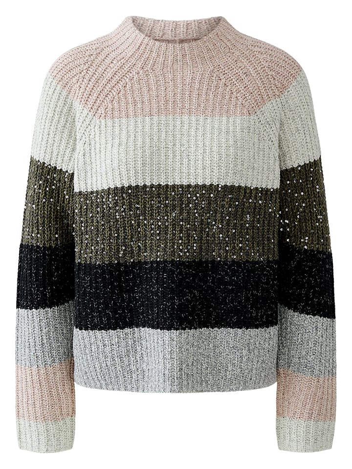 Oui Pullover in Bunt - 42