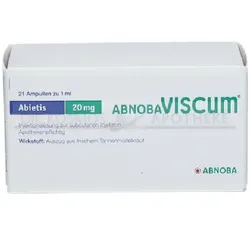 ABNOBAVISCUM Abietis 20 mg Ampullen 21 St