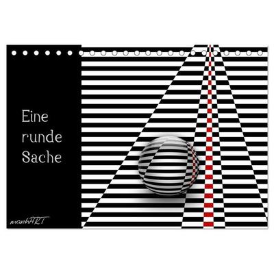 Eine runde Sache (Tischkalender 2027 DIN A5 quer), CALVENDO Monatskalender