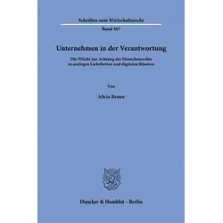 Braun:Unternehmen in der Verantwortung, Fachbücher von Alicia Braun
