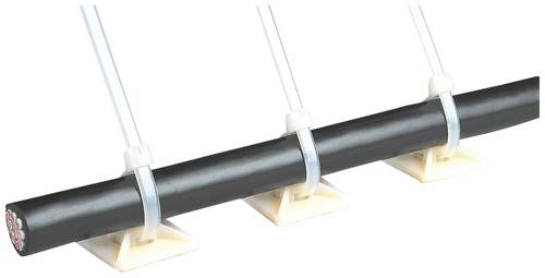 HELU 19x19 Befestigungssockel selbstklebend 91090-100 Transparent 100St.