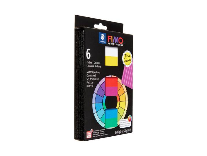 Fimo Materialpackung True Colours 6 × 85 g