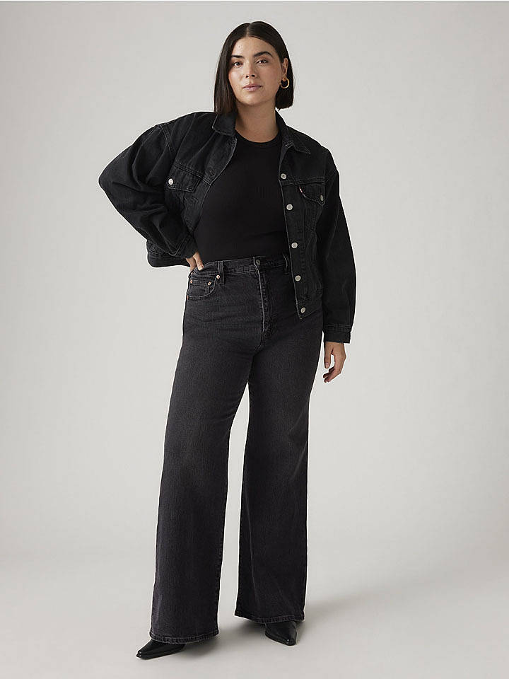 Levi's Jeans "Ribcage" - Flared fit - in Anthrazit - W29/L32