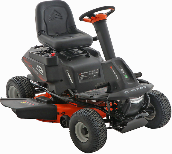 Akku-Aufsitzrasenmäher Yard Force E559 - 56V/50Ah - Seitenauswurf und Mulching