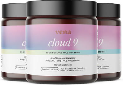 Vena CBD Cloud 9 THC Gummies