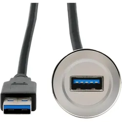 Exsys Einbau-Adapter USB-A BU-ST (0.30 m, USB 3.2 Gen 1), USB Kabel