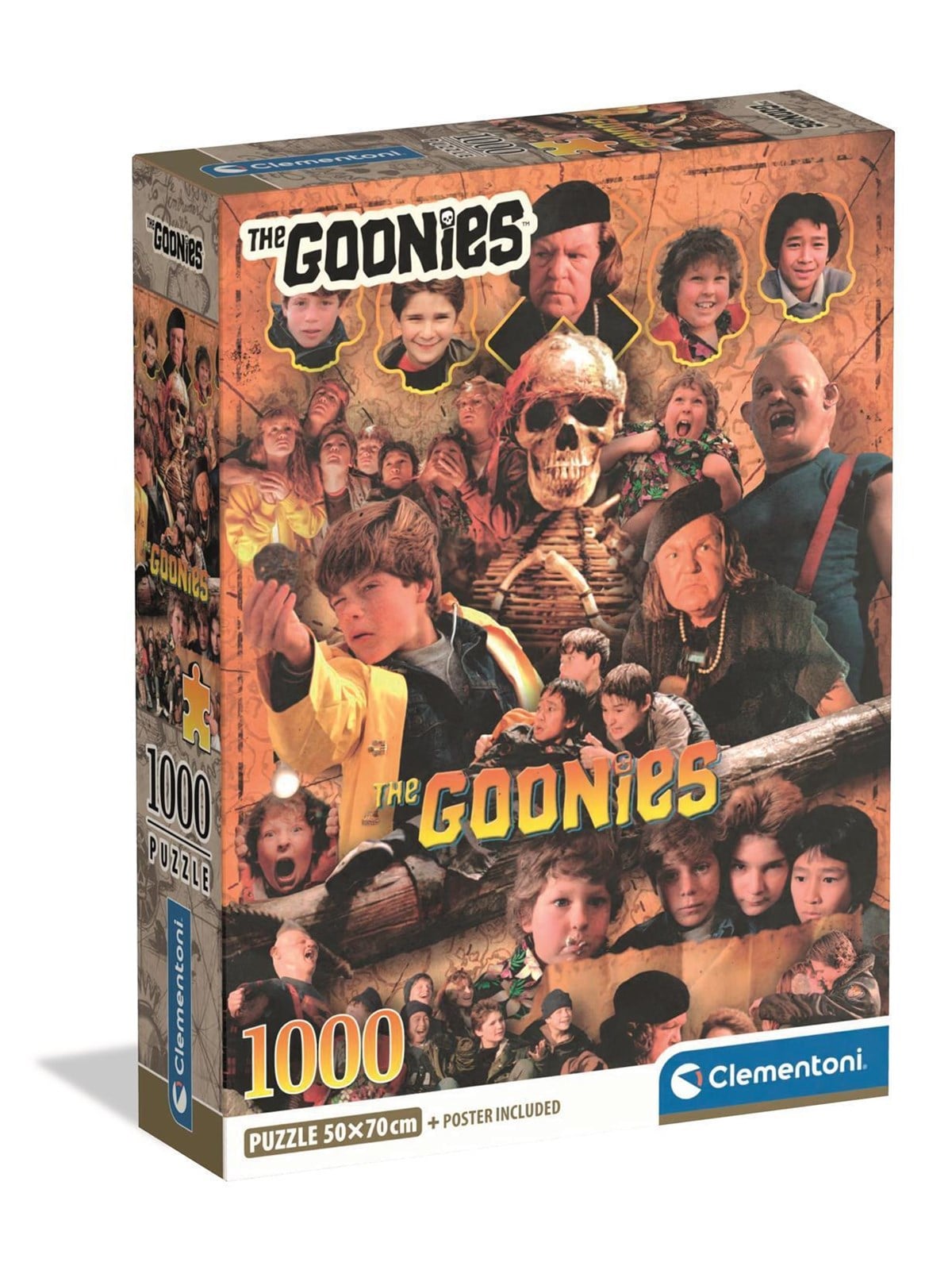 Clementoni Puzzle Compact Cult Movies 2026 - The Goonies, 2D Puzzles