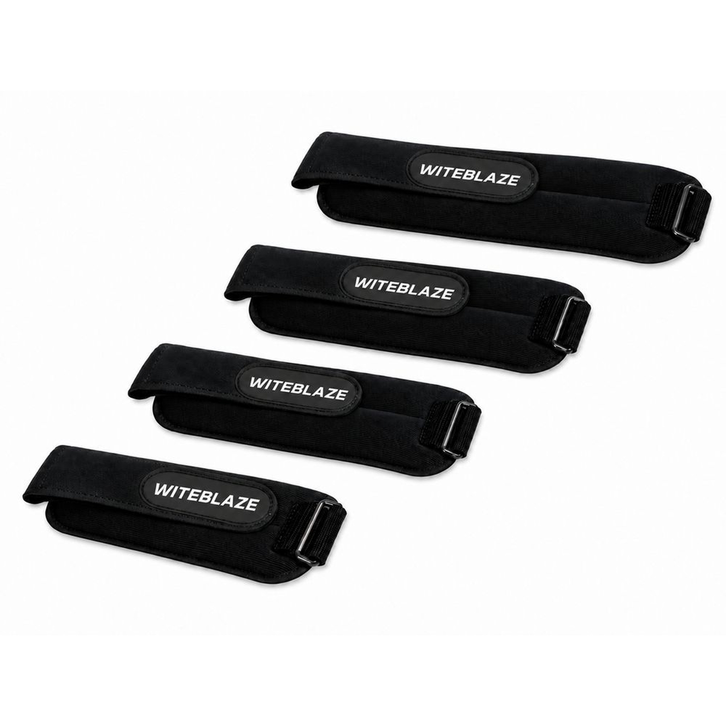 Witeblaze Neopren Gewichtsmanschette Trainingsgeräte schwarz-anthrazit Größe 2x0,5kg Training & Fitness