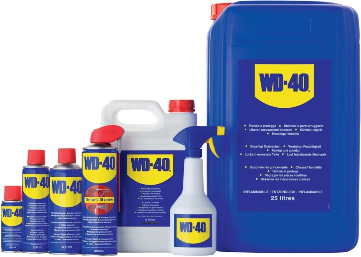 WD-40 Multifunktionsprodukt Kanister 5l (49500)