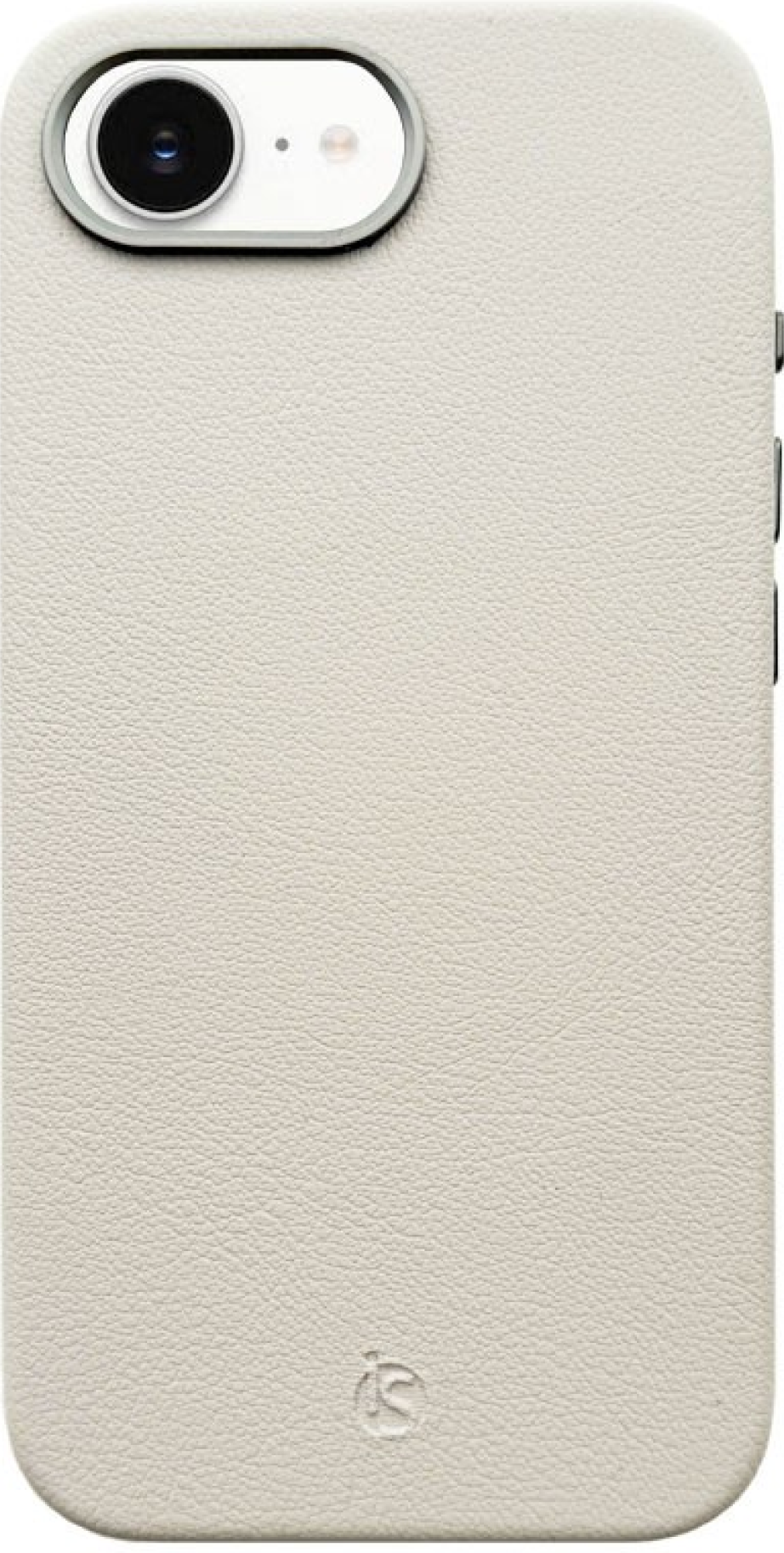 iS Capa em Pele Magsafe iPhone 17e - Branco