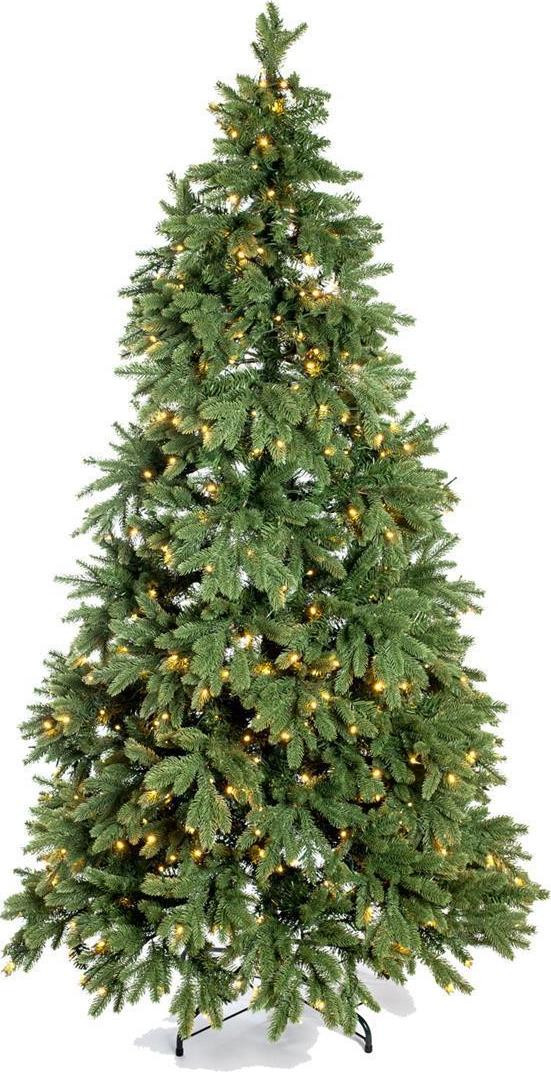 50NRTH Kunstkerstboom Roswell, groene den, 150 cm, inclusief lichtketting