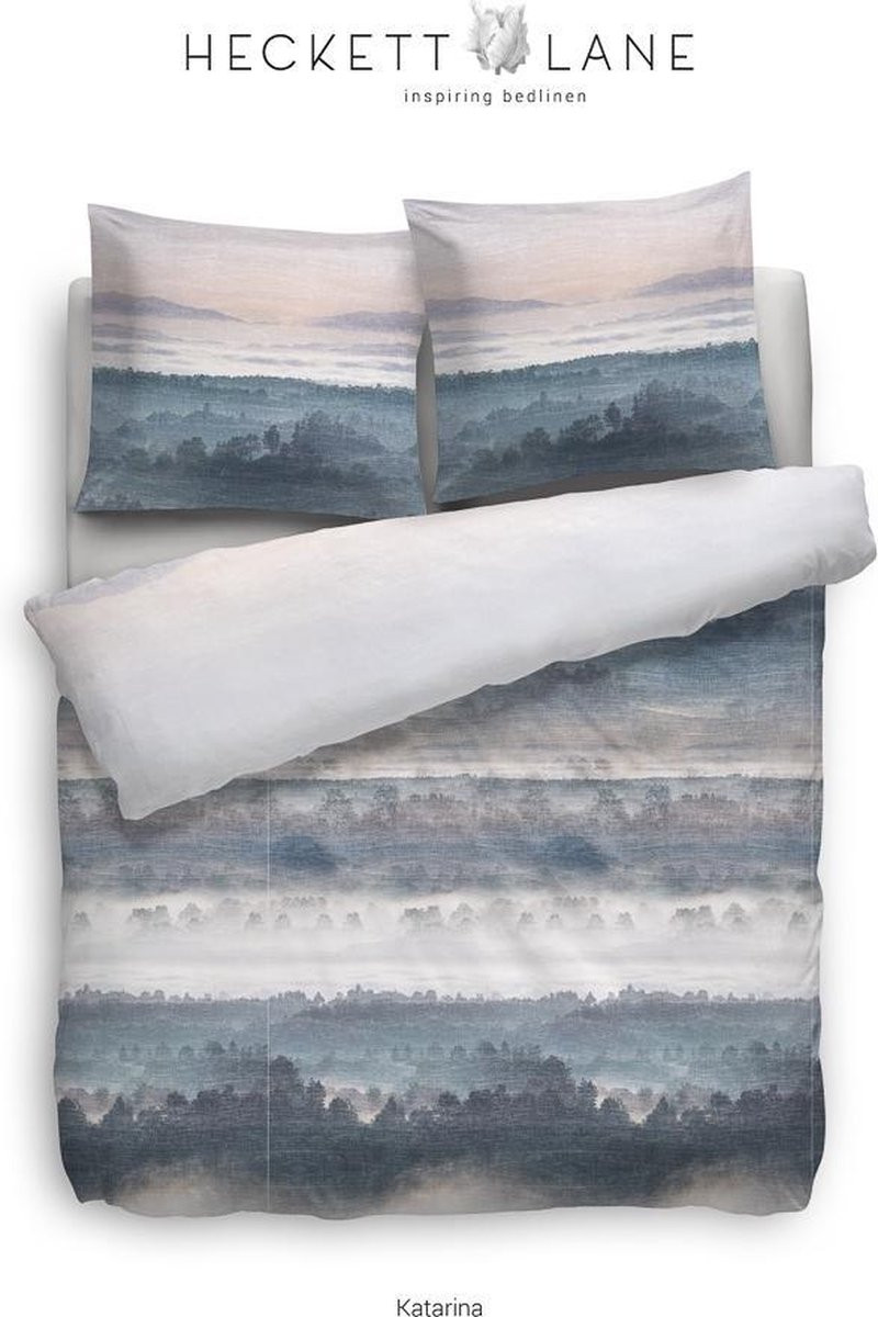 Heckettlane Velvet Touch Katarina Dekbedovertrek voor volwassenen - 140 x 200 cm