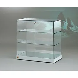 Glas Vitrine halbhoch abschließbar JT-B90B
