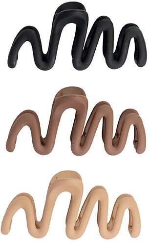 BRUSHWORKS Wave Claw Clips