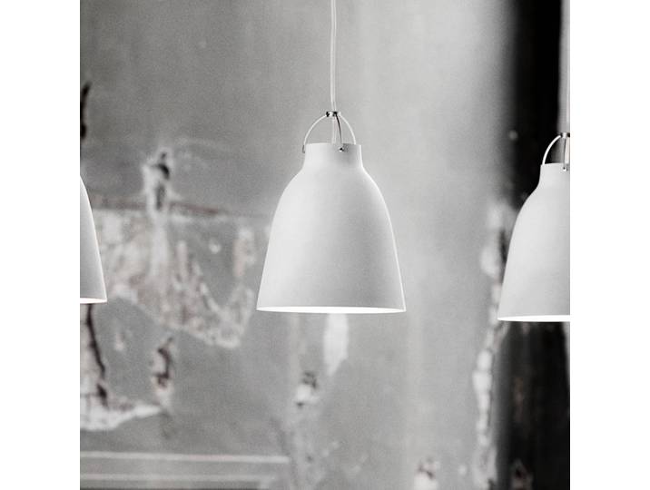 Design hanglamp Caravaggio P2, dimbaar, wit / opaal, Woon-/ Eetkamer, Aluminium, Design, hanglamp