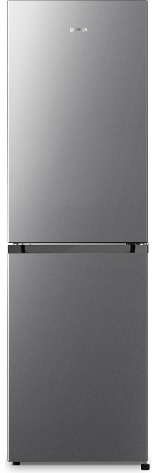 Gorenje NRK418DCS4 koel- en vriescombinatie, vrijstaand, 256 liter, zilverkleurig
