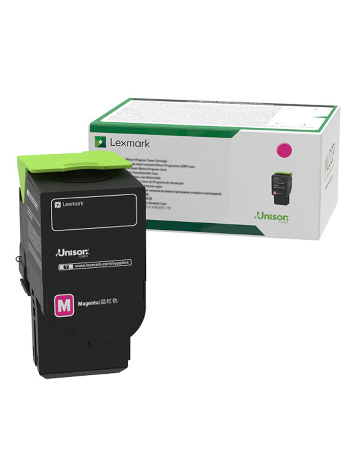 Lexmark 78C2XM0 High Capacity Return Program Toner Magenta
