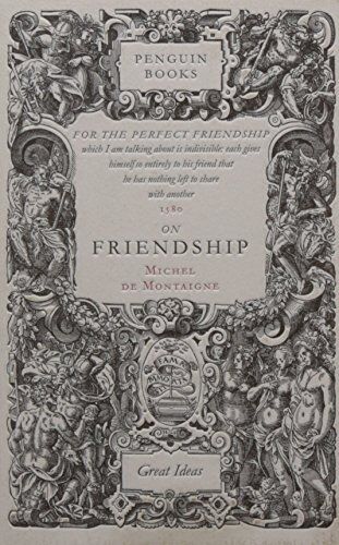 Michel De Montaigne - On Friendship (Penguin Great Ideas) - Preis vom 30.09.2026 09:01:18 h