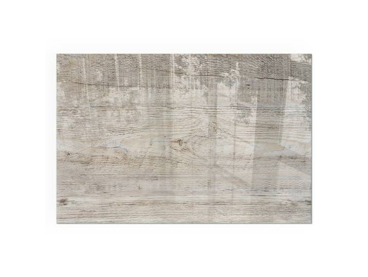 KAMINBODENPLATTE 120x80 cm - Helle Holzstruktur