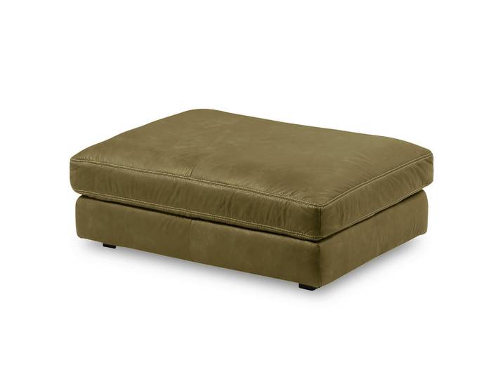 Livetastic Hocker, Olivgrün, Kunststoff, Echtleder, Anilinleder, rechteckig, 123x45x93 cm, Lederauswahl, Wohnzimmer, Hocker, Sitzhocker