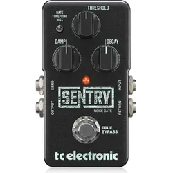 TC Electronic Sentry Noise Gate -pedaali (Gitarre), Effektpedal