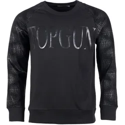 Top Gun Black Swarn, Sweatshirt - Schwarz - XL