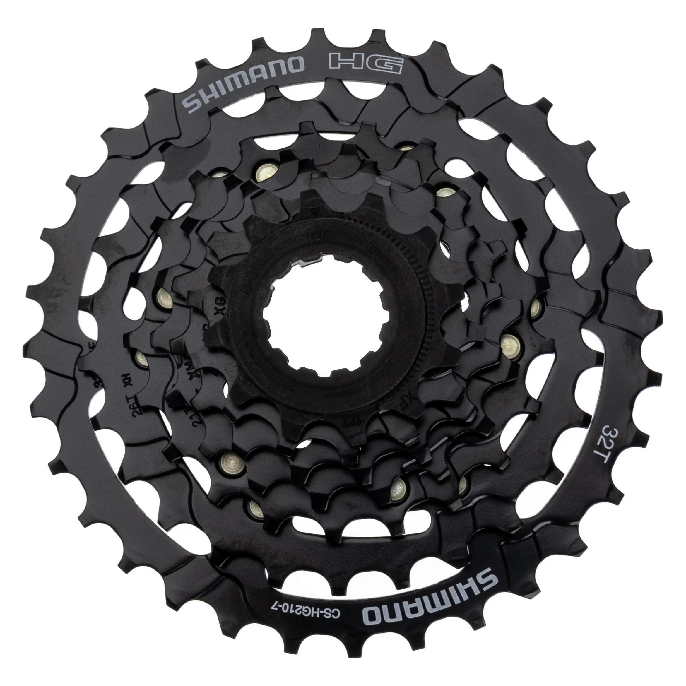 Shimano Kassette CS-HG210 7-Gang (7-fach, 12-32) (ECSHG2107232)