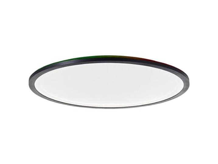 Brilliant Lampe Mosako LED Deckenaufbau-Paneel 50cm schwarz/weiß Metall/Textil schwarz 36 W LED integriert