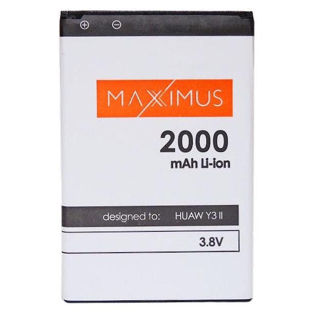 Maxximus Der Akku des HUAWEI Y3 2 ist 2000 mAh (46662-uniw)