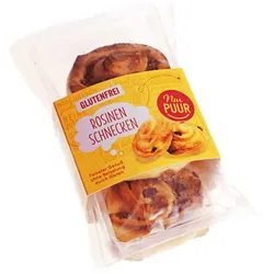 Rosinenschnecken glutenfrei 3 Stk. 170g