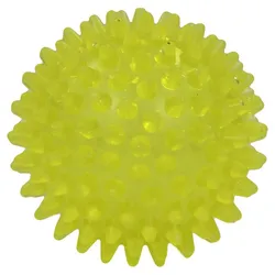 Igelball 8 cm gelb transparent 1 St