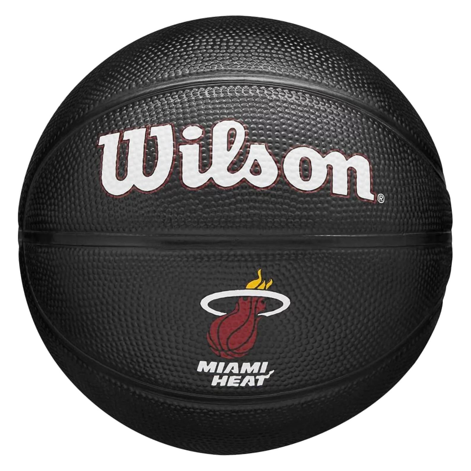 Wilson Nba Team Tribute Mini Miami Heat (3) (WZ4017607XB)