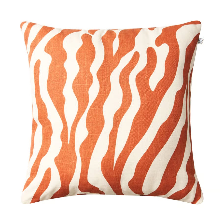 Chhatwal & Jonsson Zebra Outdoor kussen Apricot orange-off white 50x50 cm