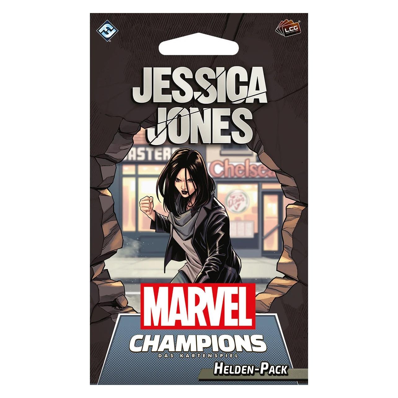 FFG Marvel Champions Das Kartenspiel - Jessica Jones DE (Deutsch, 1 - 4 Spieler) (FFGD2962)