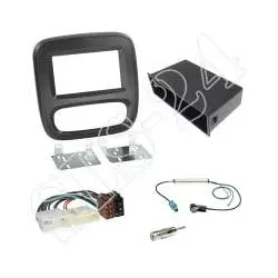 Opel Vivaro ab 2014 Autoradio 2-DIN mit Ablagefach Einbaurahmen Radioblende s...