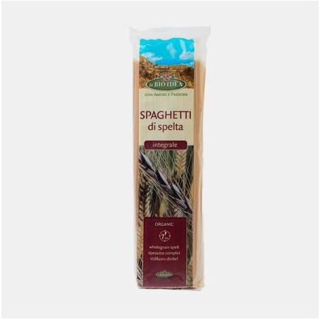 la BIO IDEA ESPARGUETE 100% ESPELTA INTEGRAL BIO 500g