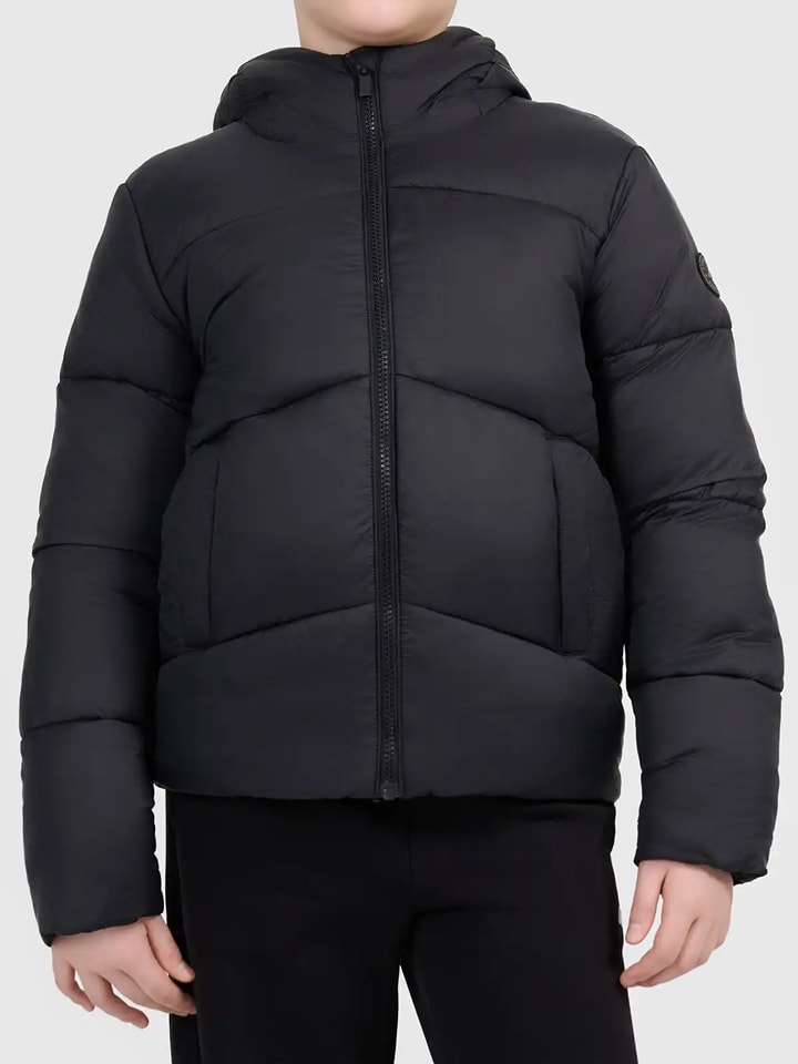 4F Winterjacke in Schwarz - 158
