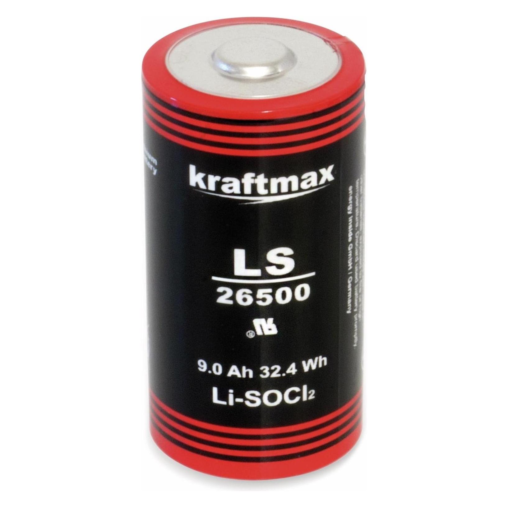 Eve Batterie Batterie ER26500, C Size Bobbin ER 26500 (1 Stk., C, 8500 mAh) (133753)