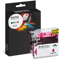 Digital Revolution Tinte kompatibel mit Brother LC-1100M LC-980M Universal magenta