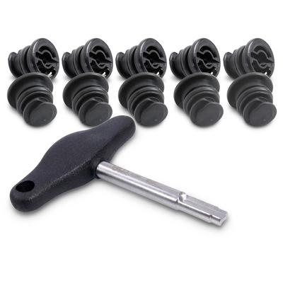 Atec 10x Ölablassschraube mit Dichtring + Werkzeug Ölablassschraube [Hersteller-Nr. 40842985] für Audi, Seat, Cupra, Skoda, VW