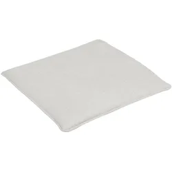 Sitzkissen Frisk von Brafab aus Acryl-Stoff, klassisch, hellgrau, rutschfest, für Gartenstühle, Outdoor
